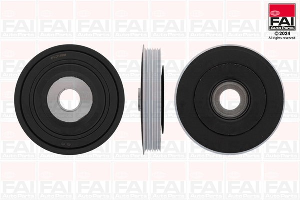 Fai Autoparts Riemenscheibe Kurbelwelle FVD1006 FüR Fiat Berlingo CitroËN C3 Bk-image