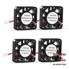 3D Printer Cooling Fan, 40mm x 40mm x 10mm Blower Cooling Fan 4PCS 24V 4010 