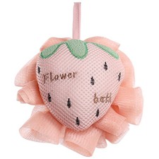 Exfoliating Loofah Sponge Pouf Body Scrubber Exfoliator Body Wash Sponge Bath...