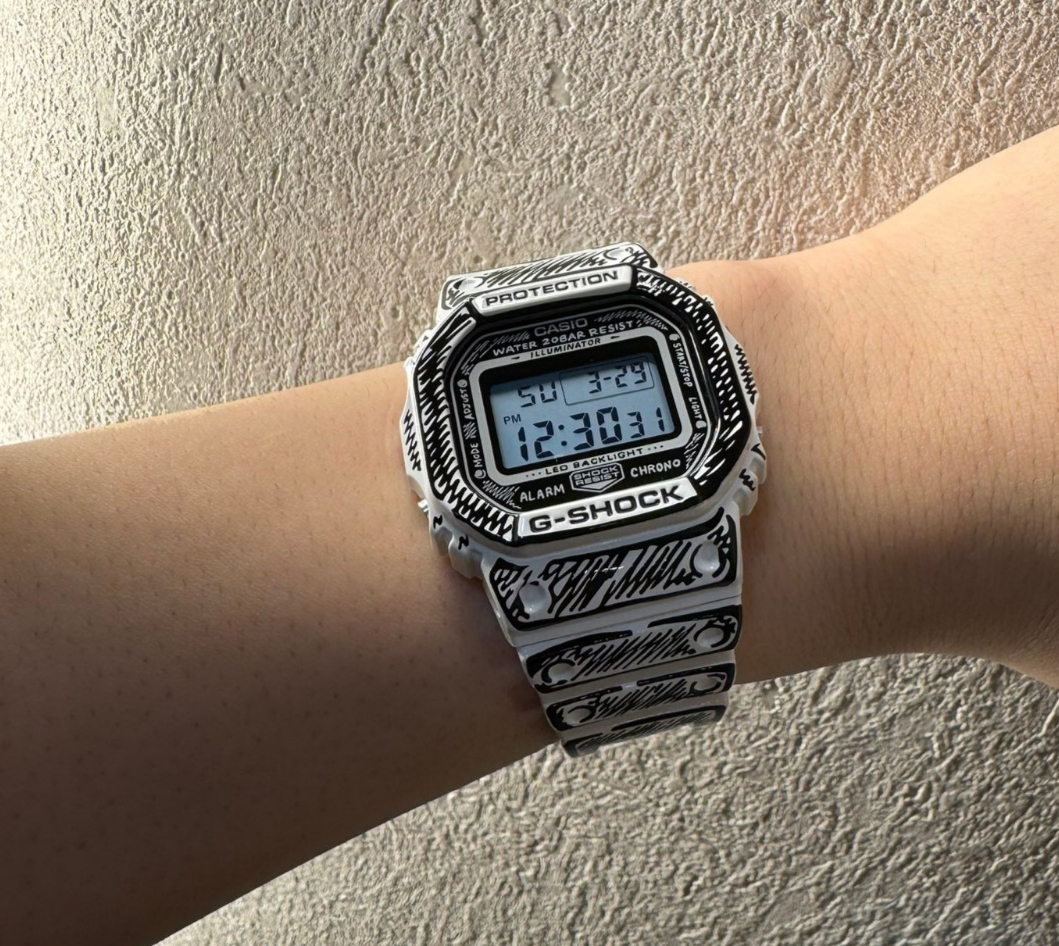 Casio G-Shock DW-5600JV-7JR Joshua Vides Collab Watch Limited