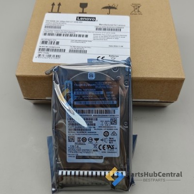 New 7XB7A00025 For ThinkSystem 2.5'' 600GB 10K SAS 12Gb Hot Swap FRU 00YK01