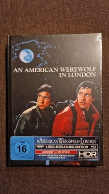 An American Werewolf in London * 3 Disc UHD + Blu Ray Mediabook * US Cover * NEU