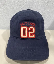 Salt Lake 2002 Olympics Hat Cap Fiited Men's Baseball Ceremonies VTG