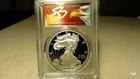 2015 W $1 Proof American Silver Eagle 1oz PCGS PR70DCAM Thomas Cleveland Eagle