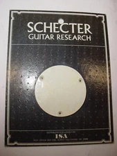 Schecter LP Style Toggle Selector Switch Plate Cover - WHITE NOS 1980's 