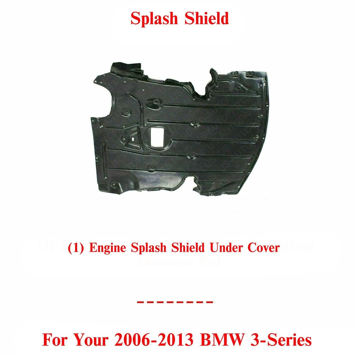 ERSGRP Engine Splash Shield 4 Pieces Under