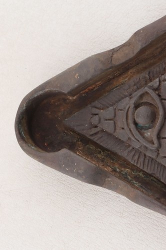 Eye of Providence Ashtray Masonic All-Seeing Eye Ash tray Handmade jewelry Bronz - Picture 5 of 14