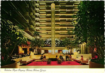 Vintage Postcard 4x6- HYATT REGENCY, ATLANTA, GA.