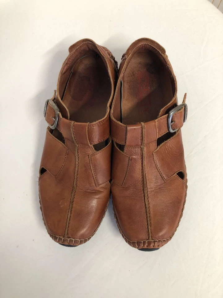 Mocasines Sandalias Pikolinos De Cuero Marrón 40 Muy Cómodos - Imagen 4 de 4