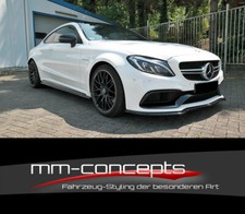 CUP Spoilerlippe SCHWARZ Mercedes C-Klasse AMG C63 C205 Schwert Frontspoiler CUP Spoilerlippe SCHWARZ Mercedes C-Klasse AMG C63 C205 Schwert Frontspoiler