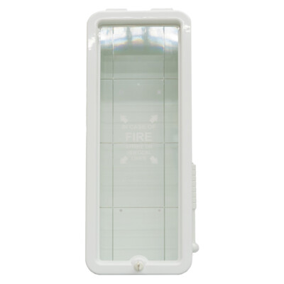 10 lb. Fire Extinguisher Wall Cabinet FireTech Indoor Outdoor Surface Mount