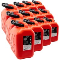 12X Benzinkanister Rot 10L Reservekanister Kanister Un-Zulassung