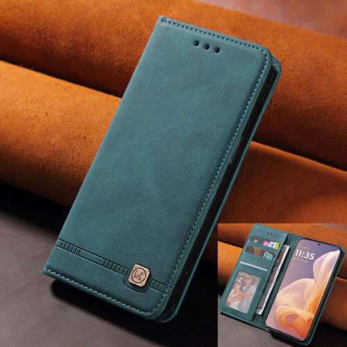 Wallet Leather Case Cover For Motorola Moto G15 G05 G35 G55 G75 G85 G04 G84 G54 - Picture 20 of 22