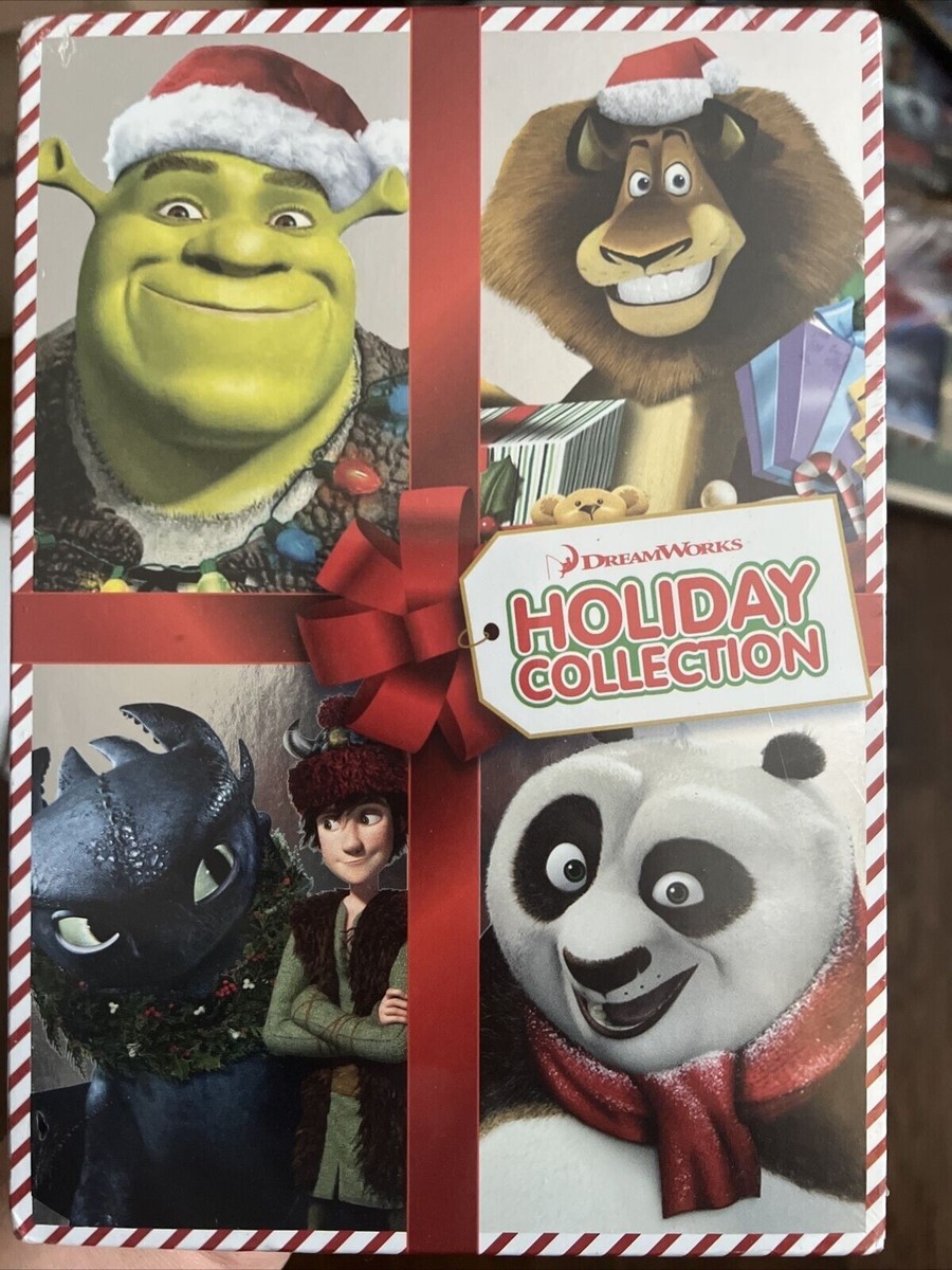 DREAMWORKS HOLIDAY COLLECTION-DVD-NEW-2018 2-DISC-CHRISTMAS