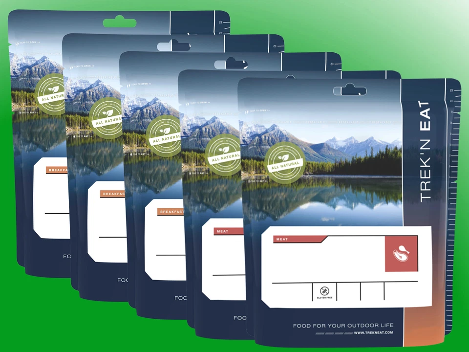 TREK'NEAT 5 Beutel Trek'n Eat Sparpaket Outdoornahrung