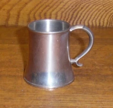 Small 2" Stieff Pewter Metropolitan Museum of Art MMA Stein Or Toothpick Holder