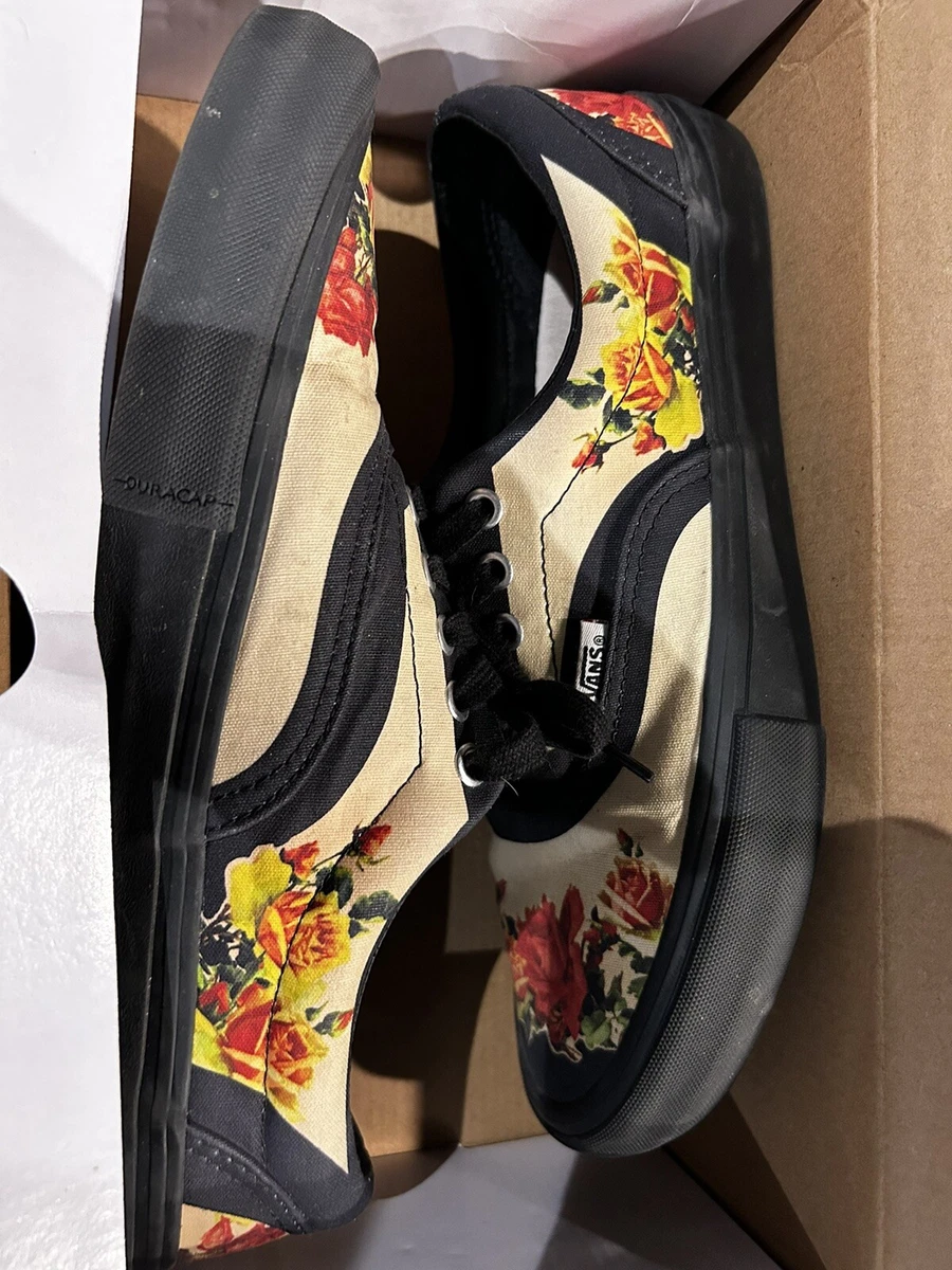 Size 10.5 - VANS Era Pro x Supreme x Jean Paul Gaultier Floral 2019