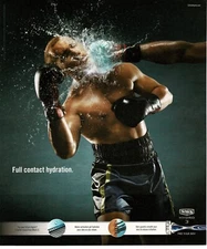 2010 Schick Hydro 3 Razor Vintage Print Ad Boxer