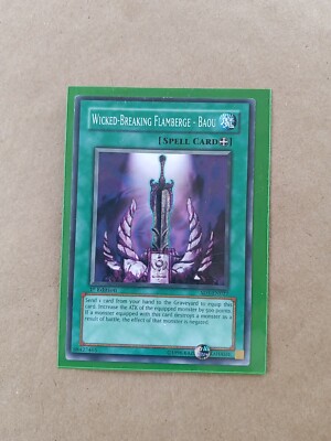 Wicked-Breaking Flamberge - Baou SD5-EN027 BOGO Free Random YuGiOh Card