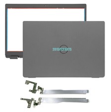 New Gray for Dell Latitude 3510 E3510 LCD Back Cover / Front Bezel / Hinges