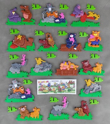 Überraschungsei Figuren Plastik Puzzle Freunde wie wir 1994 Auswahl UeEi