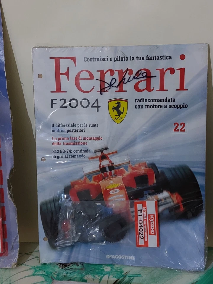 ferrari f2004 deagostini N. 15 ,8 ,23 ,10 ,22 ,3. - Immagine 3 di 4