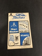 softside selections atari manual insert