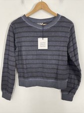 NWT Somedays Lovin S Blue Dyed Stripe Old Sou...