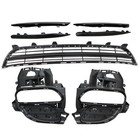 Front Bumper Grill Elements Moldings Kit For Porsche Panamera 2010 2012 2013