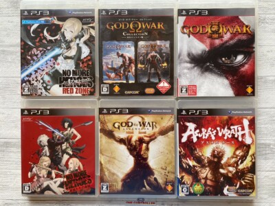 SONY PS3 No More Heroes & God of War & Asura's Wrath set from