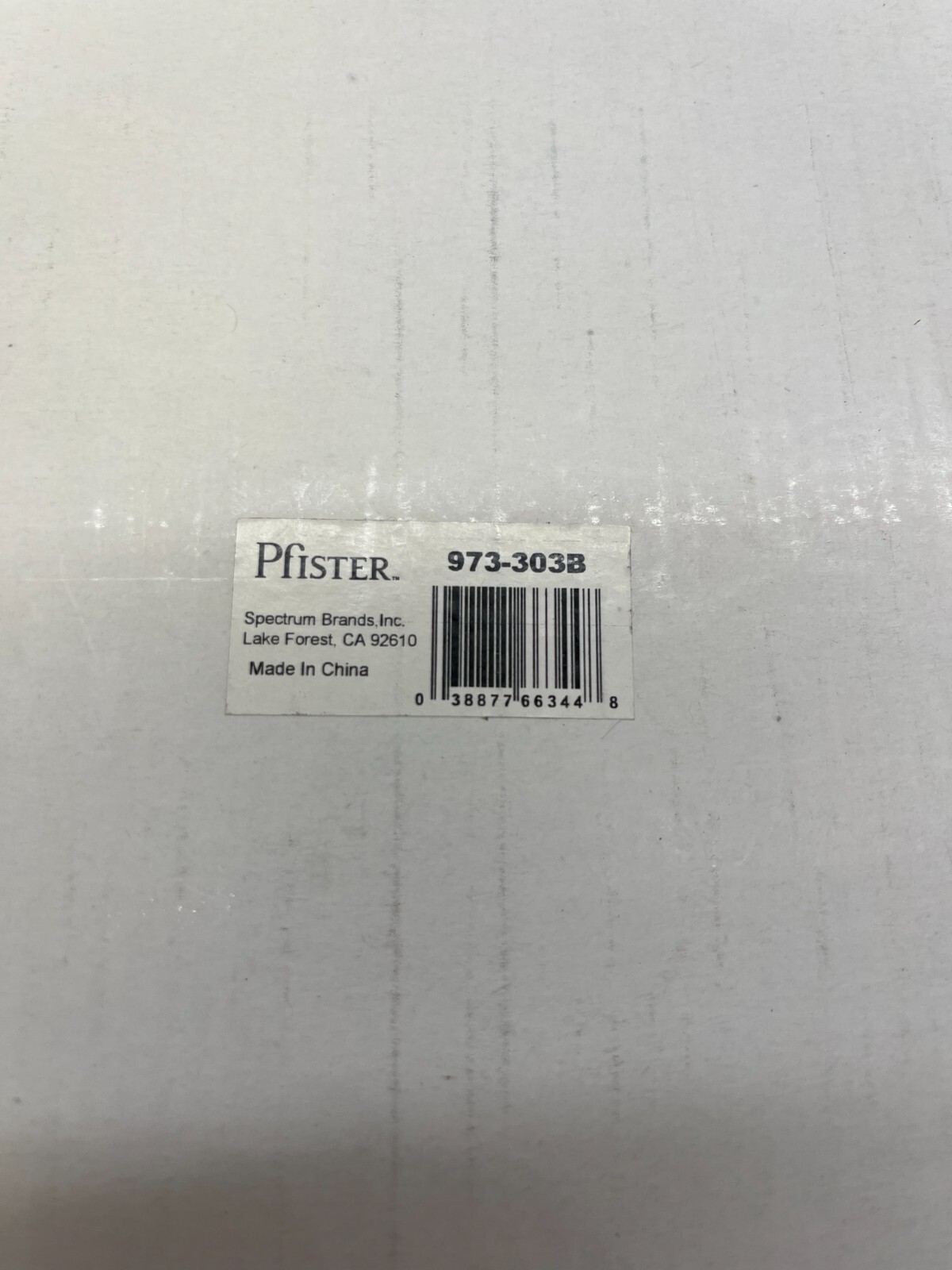 Pfister 973-303B Verve 1.8 GPM Single Function 12" Rain Show