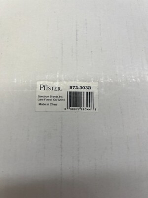 Pfister 973-303B Verve 1.8 GPM Single Function 12'' Rain Shower Head