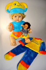 Schildkröt Puppe Pummelchen Schlummerle Spielpuppe mit Stimme Peterle 43 cm groß