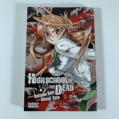 Mangá High School of The Dead volumes 1,2,3,4,5,6,7 e Volume Único  (Completo) - (Lote Fechado)