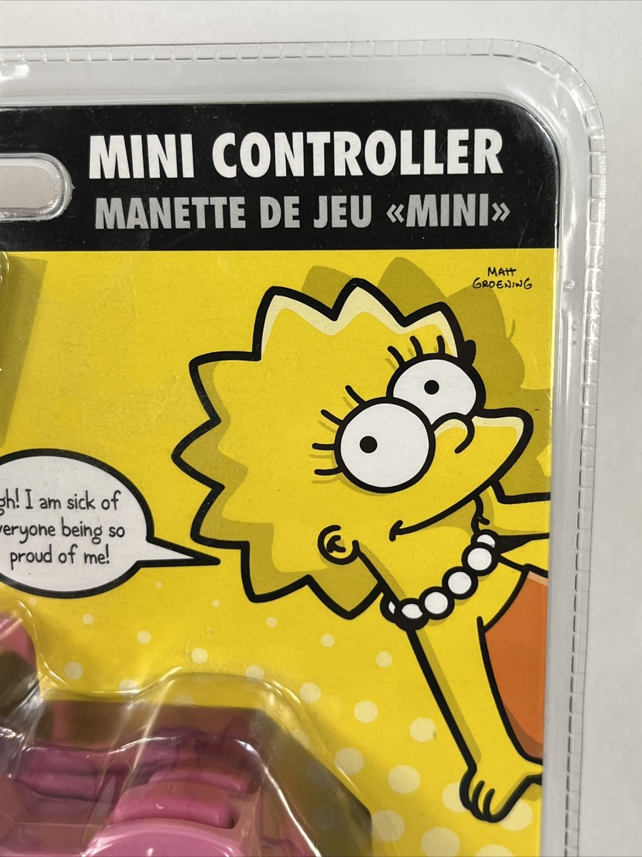Sony PlayStation 2 PS2 Simpsons Controller Lisa new SEALED mini