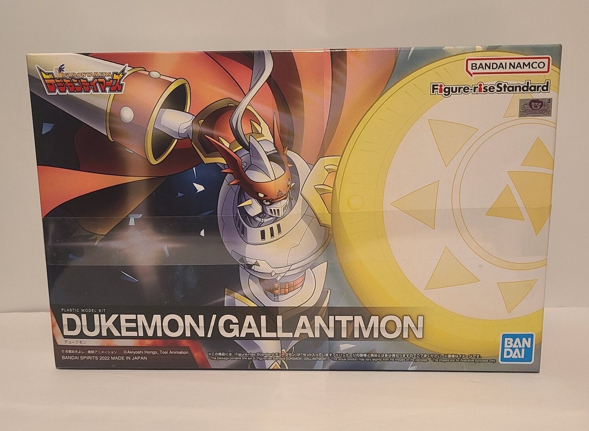 Bandai Dukemon/Gallantmon Digimon Plastic Model Kit BRAND NEW