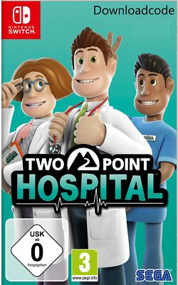 NEU für Nintendo Switch Spiel Two Point Hospital Game Key Download Code Eshop