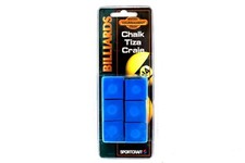 Sportcraft Billiards Chalk--6 Cubes--New