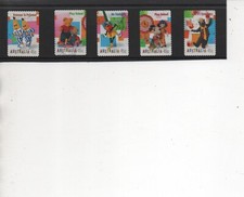 Australia Stamps 1999 Children's Television Self Adhesive set of 5 fine used