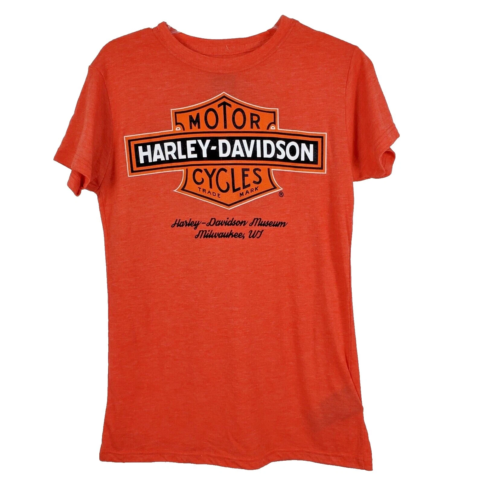 Mezcla de algodón Harley-Davidson Camiseta Prendas para el torso para mujeres