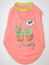 Dog Clothes Large Peach T Shirt Outfit CHECK MEASUREMENTS