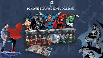 dc graphic novels 10 x mixed eaglemoss books all mint