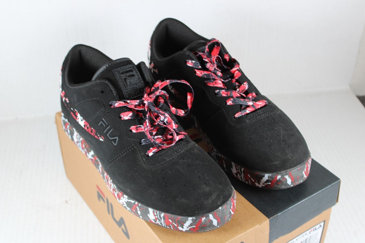 Fila Vulc 13 Low Splatter Size 10 Men's Shows S/N 1FW02179 Fila Vulc 13 Low Splatter Size 10 Men's Shows S/N 1FW02179