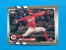 2021 Topps Chrome Update Vladimir Gutierrez Rookie #USC84 Cincinnati Reds RC (J)