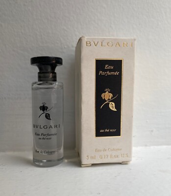 BVLGARI EAU PARFUMEE AU THE NOIR WOMEN EDC MINI 5 ML SPLASH