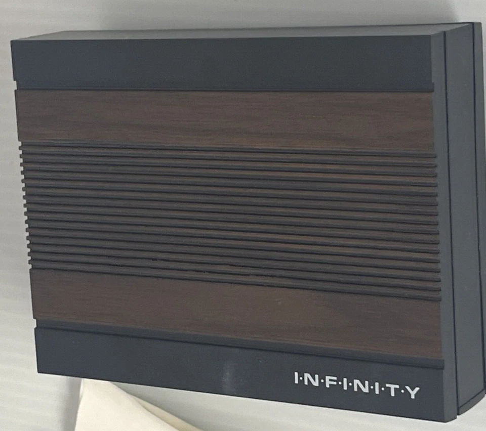 Infinity Mini Digital Alarm Clock 1 AA Battery Powered Works 4" - Image 3 of 4