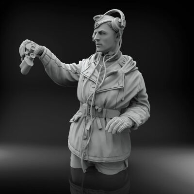 Royal Model RM975B - 1:16 German tanker winter dress (cupola not incl.)