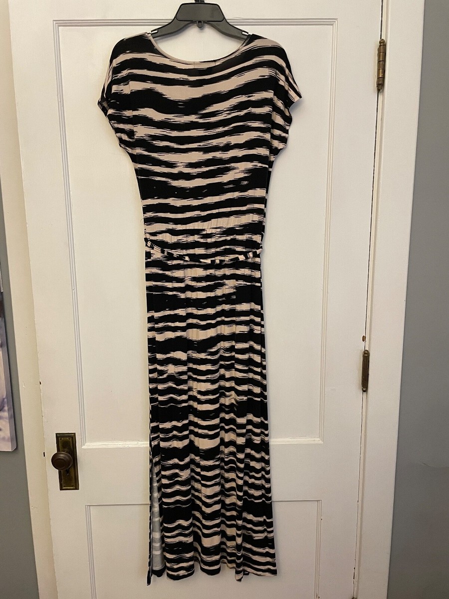 Preowned Design History Maxi Striped Dress Size Large