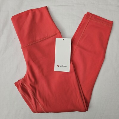 Lululemon Align HR Pant 25  PLBR Pale Raspberry Pink Leggings Women's Size 8