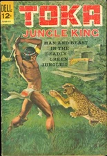 TOKA JUNGLE KING #91 Dell Silver Age Comic 1964 Fine   SA